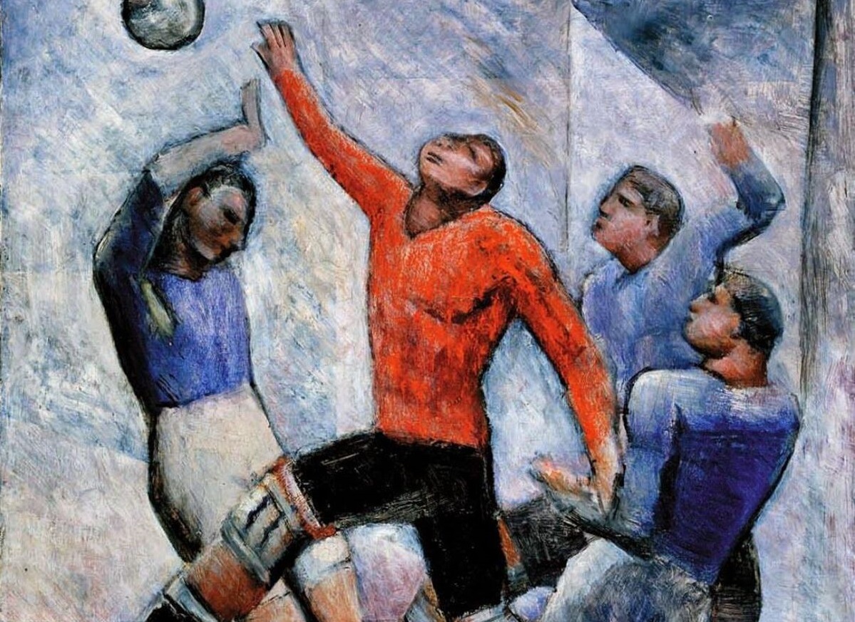 1934.-Carlo-Carra-Sintesi-di-una-partita-di-calcio-1