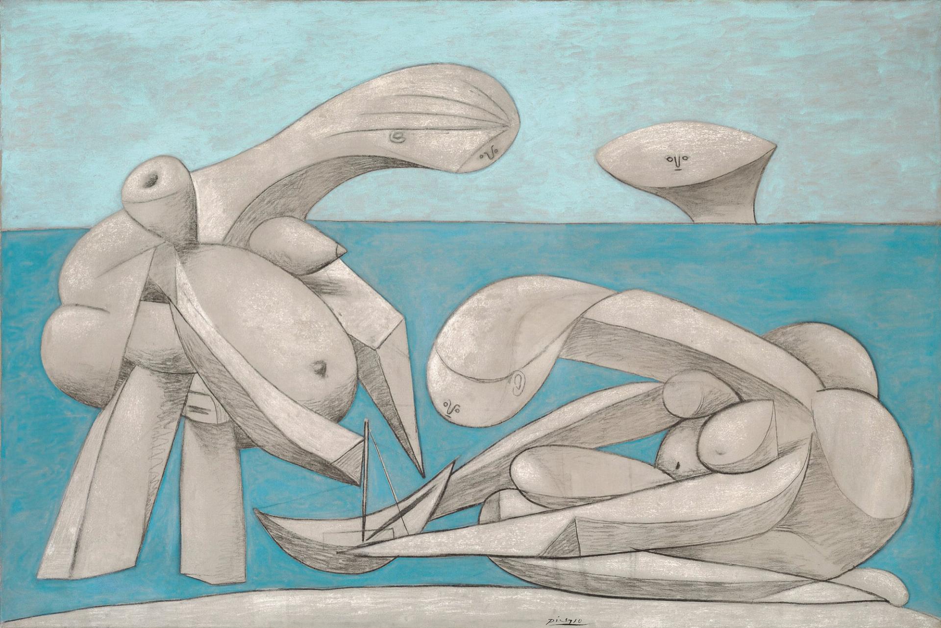 picasso_sulla-spiaggia